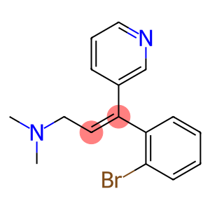 2-Propen-1-amine, 3-(2-bromophenyl)-N,N-dimethyl-3-(3-pyridinyl)-, (E)- (9CI)