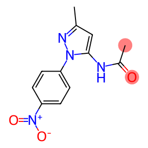 Acetamide, N-[3-methyl-1-(4-nitrophenyl)-1H-pyrazol-5-yl]-