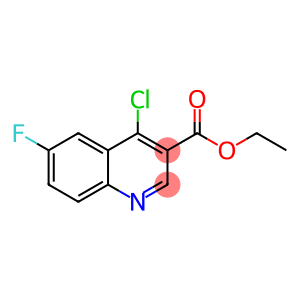 3-Quinolinecarboxylicacid, 4-chloro-6-fluoro-, ethyl ester