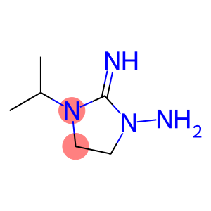 1-Imidazolidinamine,2-imino-3-(1-methylethyl)-(9CI)