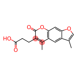 3-(3,5-二甲基-7-氧代-7H-呋喃[3,2-G]苯并吡喃-6-基)丙酸