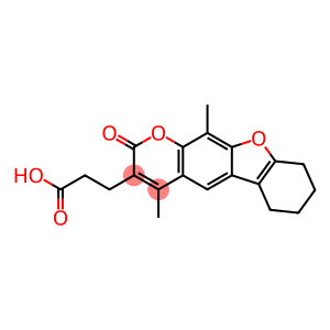 3-(4,11-二甲基-2-氧代-6,7,8,9-四氢-2H-[1]苯并呋喃[3,2-G]苯并吡喃-3-基)丙酸