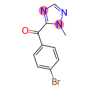 (4-BROMOPHENYL)(1-METHYL-1H-1,2,4-TRIAZOL-5-YL)METHANONE