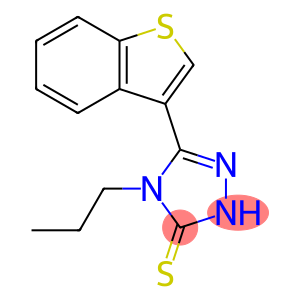 5-(1-BENZOTHIEN-3-YL)-4-PROPYL-4H-1,2,4-TRIAZOLE-3-THIOL
