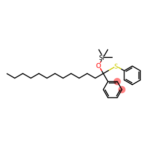Benzene, [1-(phenylthio)-1-[(trimethylsilyl)oxy]tridecyl]-