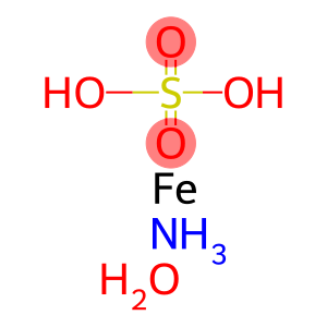 六水硫酸铁铵