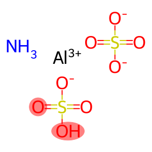 Sulfuric acid, aluminum ammonium salt (2:1:1)