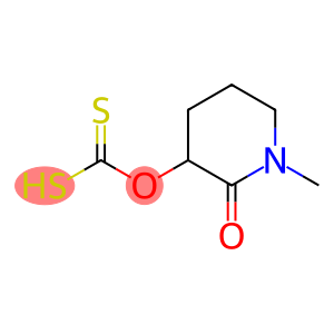 Carbonodithioic acid, O-(1-methyl-2-oxo-3-piperidinyl) ester (9CI)