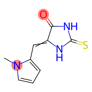 4-Imidazolidinone,5-[(1-methyl-1H-pyrrol-2-yl)methylene]-2-thioxo-(9CI)