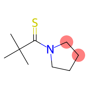 Pyrrolidine,  1-(2,2-dimethyl-1-thioxopropyl)-  (9CI)