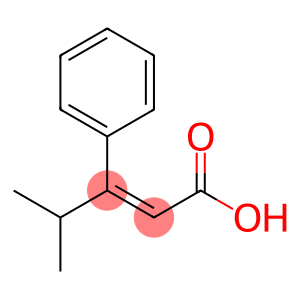 4-methyl-3-phenylpent-2-enoic acid