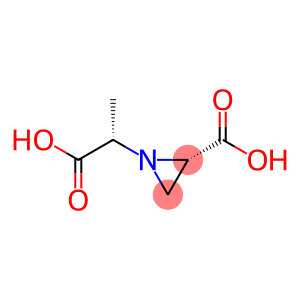 1-Aziridineaceticacid,2-carboxy-alpha-methyl-,(alphaS,2S)-(9CI)