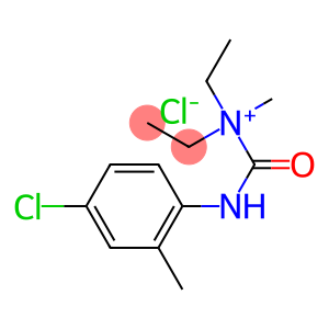 (4-chloro-2-methyl-phenyl)carbamoylmethyl-diethyl-azanium chloride