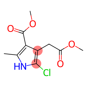 METHYL 5-CHLORO-4-(2-METHOXY-2-OXOETHYL)-2-METHYL-1H-PYRROLE-3-CARBOXYLATE