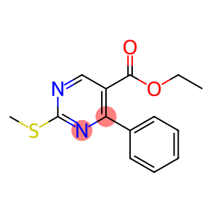 Ethyl 2-(methylthio)-4-phenylpyrimidine-5-carboxylate