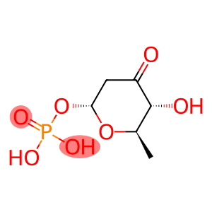 alpha-D-erythro-Hexopyranos-3-ulose,2,6-dideoxy-,1-(dihydrogenphosphate)(9CI)