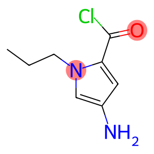 1H-Pyrrole-2-carbonyl chloride, 4-amino-1-propyl- (9CI)