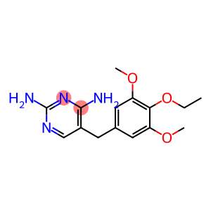 5-[(4-ethoxy-3,5-dimethoxyphenyl)methyl]pyrimidine-2,4-diamine