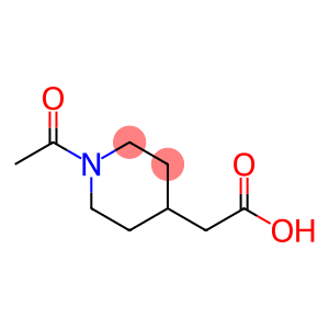 4-Piperidineacetic acid, 1-acetyl-