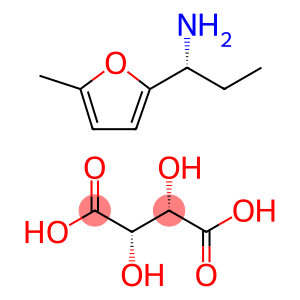 (1R)-1-(5-Methyl-2-furyl)-1-propanamine, D-Tartaric acid