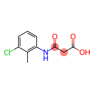3-[(3-CHLORO-2-METHYLPHENYL)AMINO]-3-OXOPROPANOIC ACID