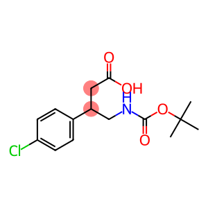 4-(tert-butoxycarbonylamino)-3-(4-chlorophenyl)butanoic acid