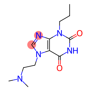 7-(2-(Dimethylamino)ethyl)-3-propyl-1H-purine-2,6(3H,7H)-dione