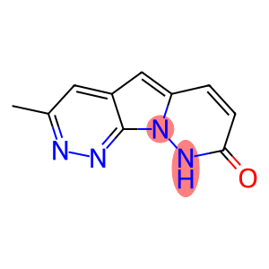 Pyrrolo[1,5-b:2,3-c]dipyridazin-8(9H)-one, 3-methyl- (9CI)