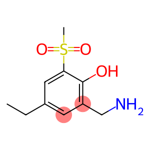 Phenol, 2-(aminomethyl)-4-ethyl-6-(methylsulfonyl)- (9CI)