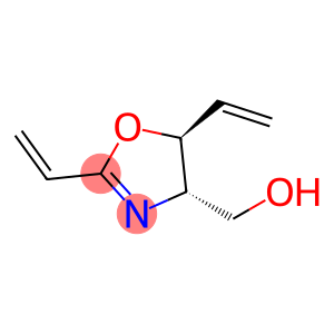 4-Oxazolemethanol, 2,5-diethenyl-4,5-dihydro-, (4S,5S)-