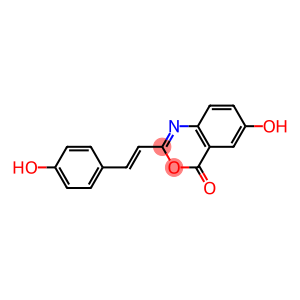 6-Hydroxy-2-[(E)-2-(4-hydroxyphenyl)ethenyl]-4H-3,1-benzoxazin-4-one