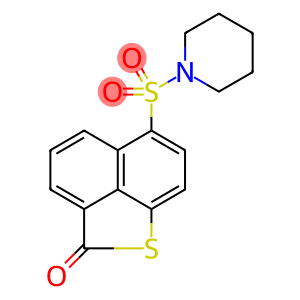 6-(1-piperidinylsulfonyl)-2H-naphtho[1,8-bc]thiophen-2-one