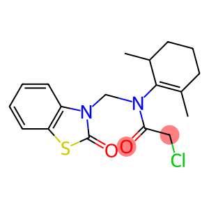 Acetamide,2-chloro-N-(2,6-dimethyl-1-cyclohexen-1-yl)-N-[(2-oxo-3(2H)-benzothiazolyl)methyl]-