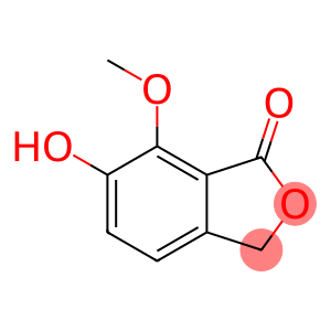 1(3H)-Isobenzofuranone, 6-hydroxy-7-methoxy-