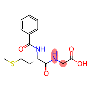 Glycine, N-(N-benzoyl-L-methionyl)- (9CI)