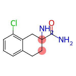 2-Naphthalenecarboxamide, 2-amino-8-chloro-1,2,3,4-tetrahydro-