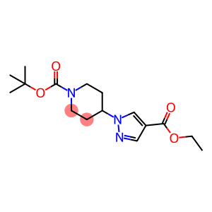 4-(4-(乙氧基羰基)-1H-吡唑-1-基)哌啶-1-羧酸叔丁酯