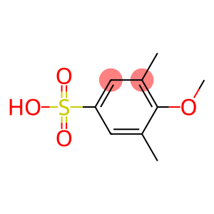 Benzenesulfonic acid, 4-methoxy-3,5-dimethyl- (9CI)