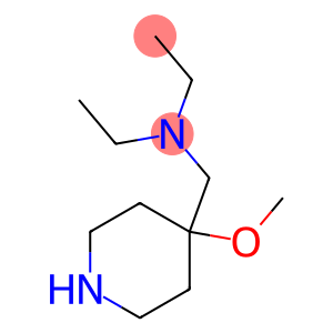 4-Piperidinemethanamine,N,N-diethyl-4-methoxy-(9CI)