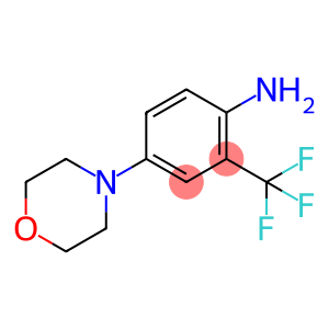 4-Morpholino-2-(trifluoromethyl)aniline