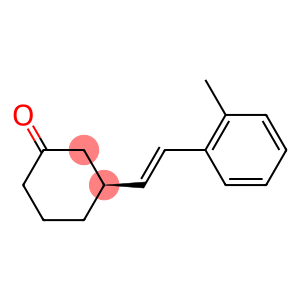 Cyclohexanone, 3-[(1E)-2-(2-methylphenyl)ethenyl]-, (3S)- (9CI)