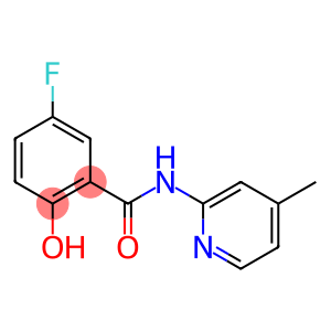 Benzamide, 5-fluoro-2-hydroxy-N-(4-methyl-2-pyridinyl)- (9CI)