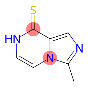 Imidazo[1,5-a]pyrazine-8(7H)-thione, 3-methyl- (9CI)