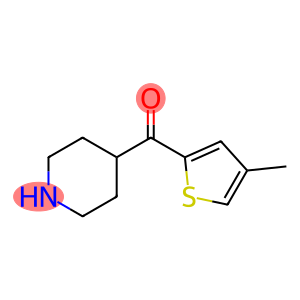 Methanone, (4-methyl-2-thienyl)-4-piperidinyl- (9CI)