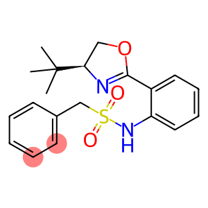 (S)-N-(2-(4-(叔丁基)-4,5-二氢噁唑-2-基)苯基)-1-苯基甲磺酰胺