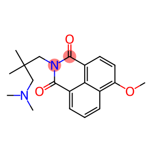 2-[3-(Dimethylamino)-2,2-dimethylpropyl]-6-methoxy-1H-benzo[de]isoquinoline-1,3(2H)-dione