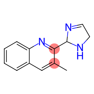 Quinoline, 2-(2,5-dihydro-1H-imidazol-2-yl)-3-methyl- (9CI)