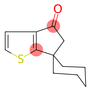 5,6-dihydrospiro(4H-cyclopenta[b]thiophene-6,1'-cyclohexane)-4-one