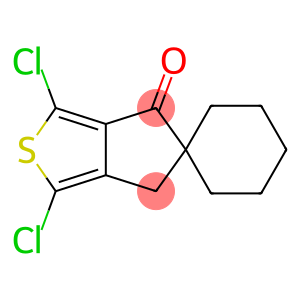 1,3-DICHLORO-5,6-DIHYDROSPIRO(4H-CYCLOPENTA[C]THIOPHENE-5,1'-CYCLOHEXANE)-4-ONE