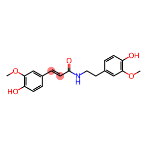 2-Propenamide, 3-(4-hydroxy-3-methoxyphenyl)-N-[2-(4-hydroxy-3-methoxyphenyl)ethyl]-, (2E)-